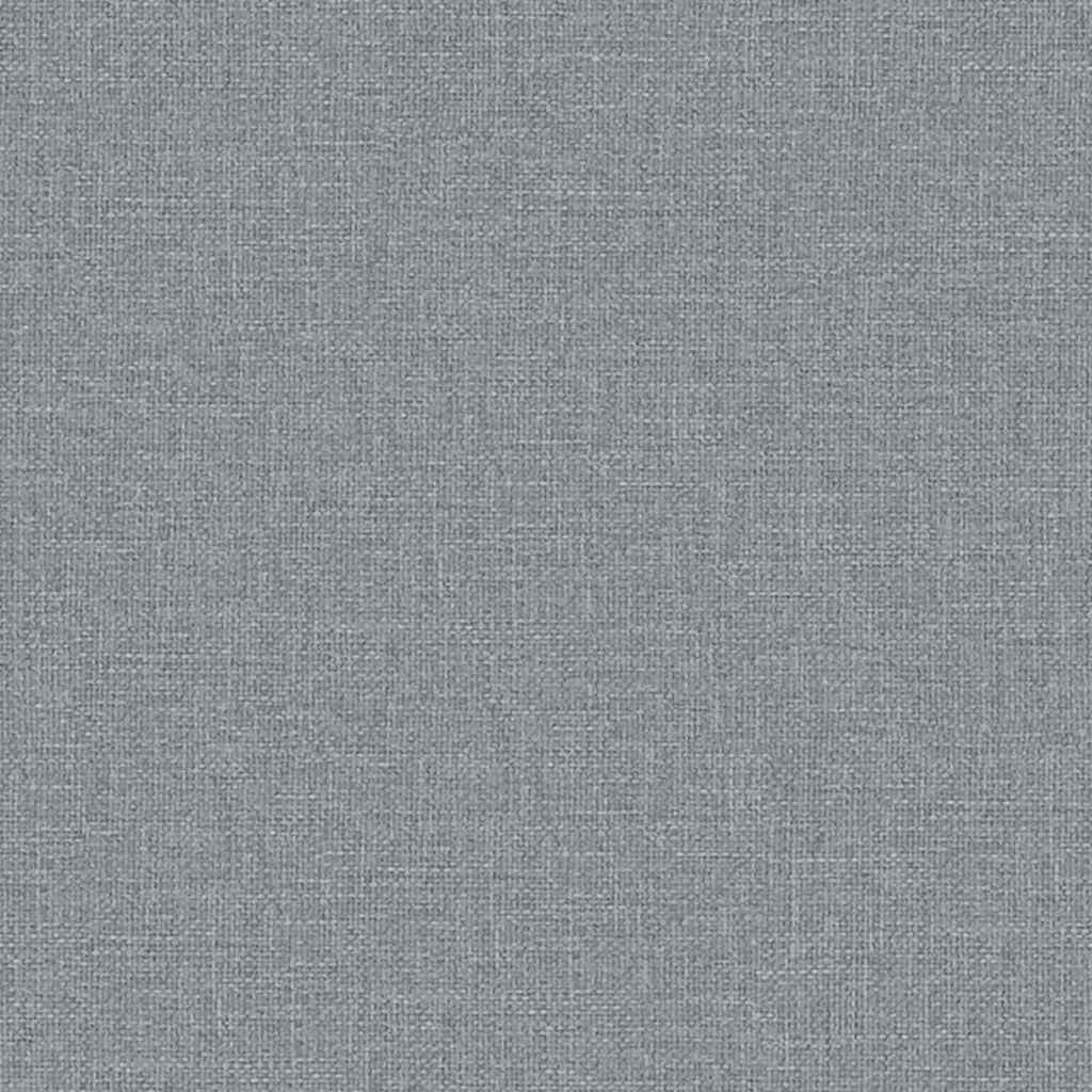 Massagesessel Hellgrau Stoff